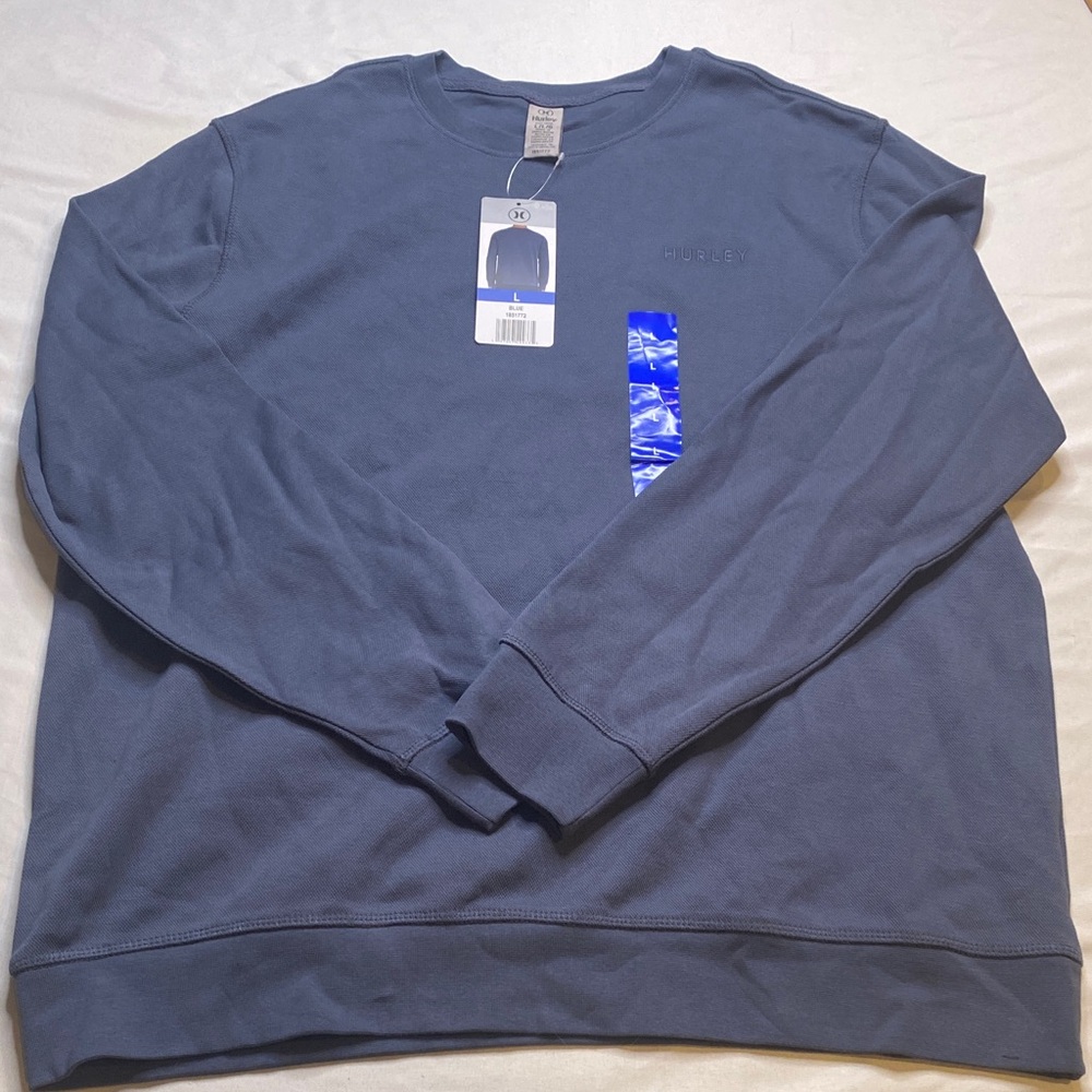 Hurley Men's Slate Crewneck‎ Sweater